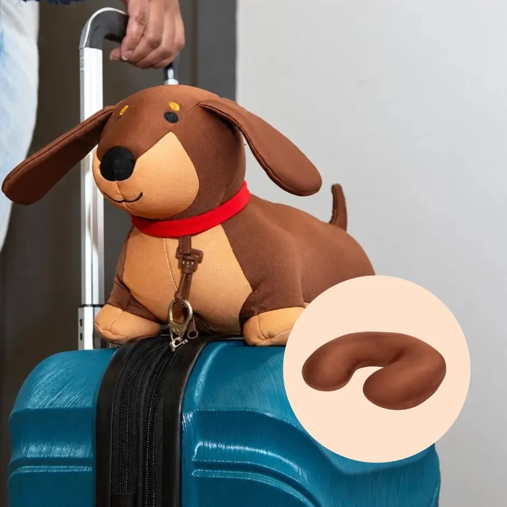 Coussin Teckel Transformable de Voyage
