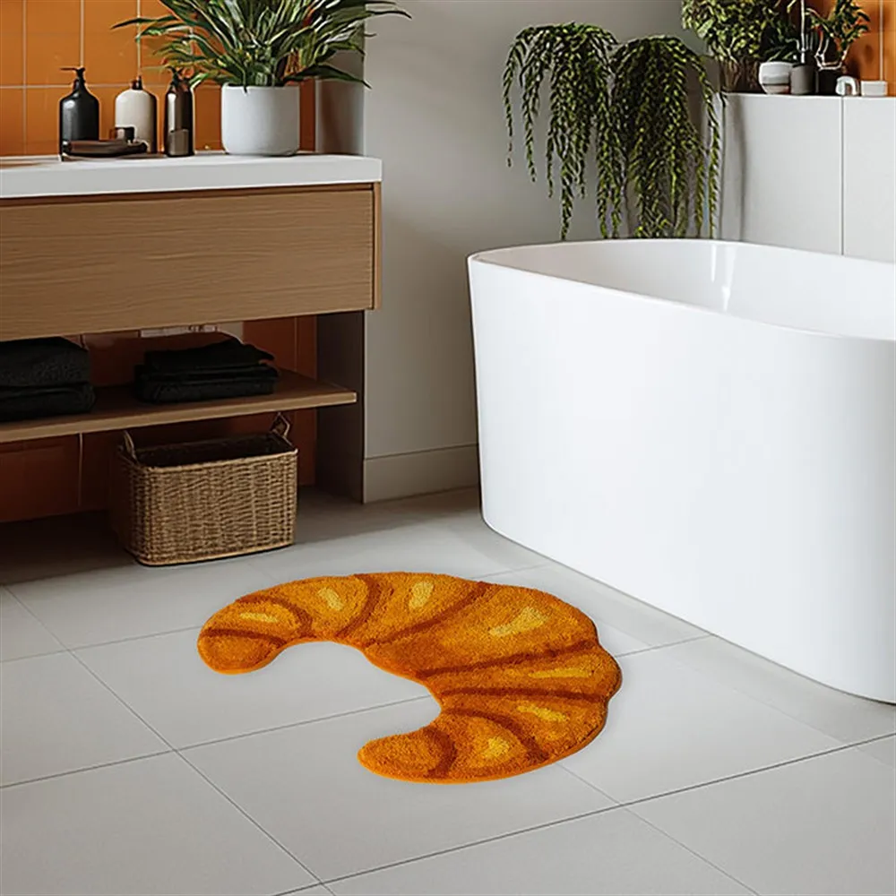 Tapis de Bain en Coton Croissant