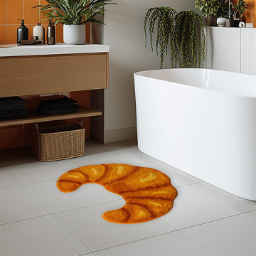 Tapis de Bain en Coton Croissant