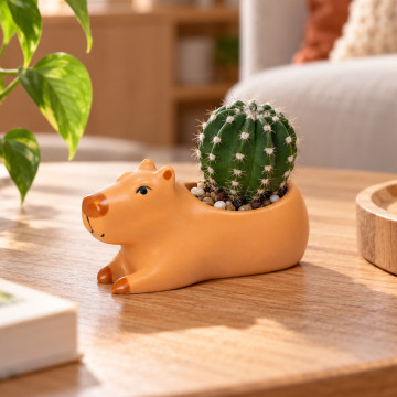 Cache-Pot Capybara en Céramique Cache-Pot Capybara en Céramique