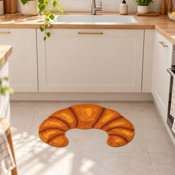 Tapis Croissant en Coton Tapis Croissant en Coton