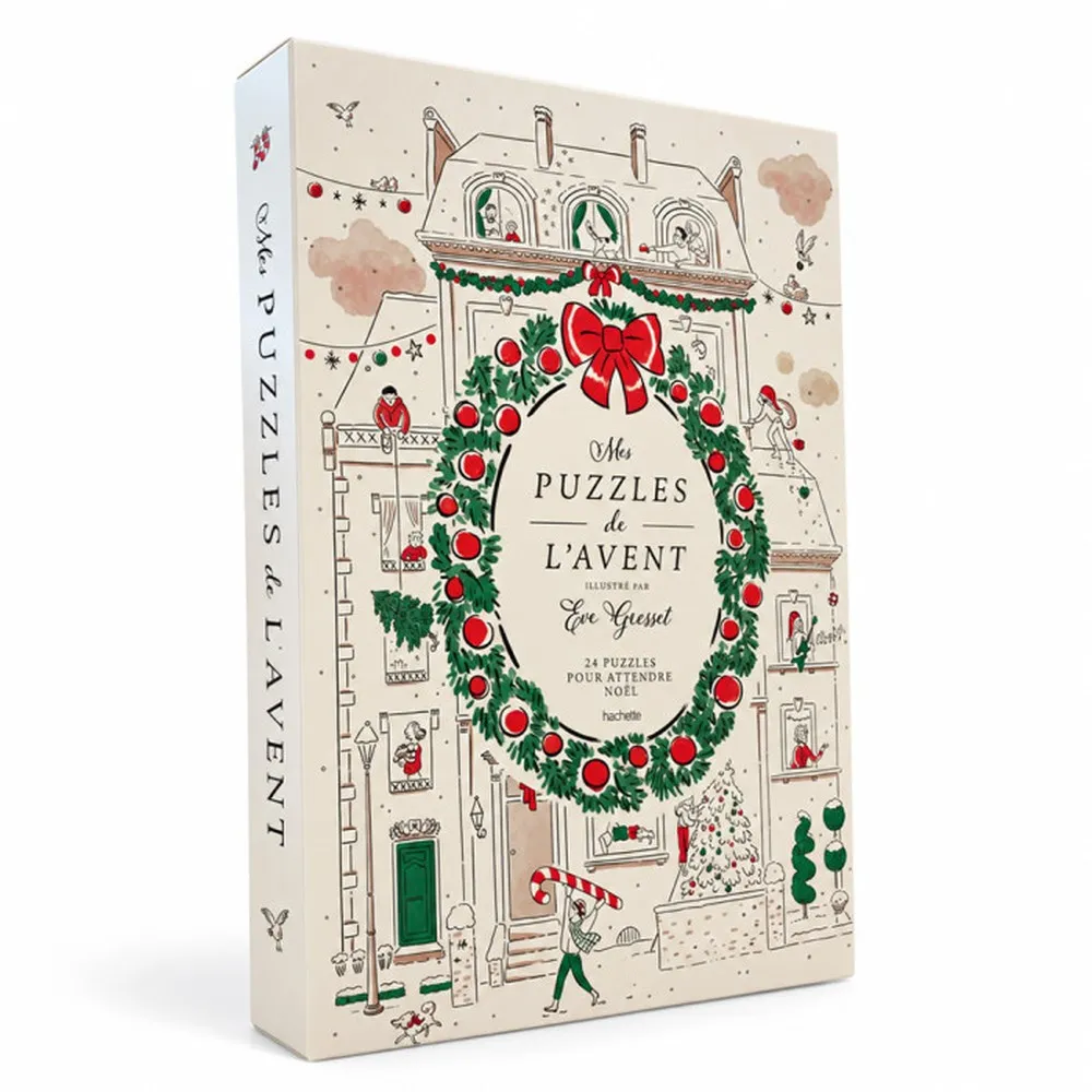 Calendrier de l’Avent 24 Puzzles de Noël