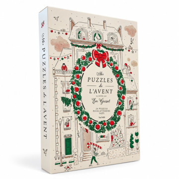 Calendrier de l’Avent 24 Puzzles de Noël