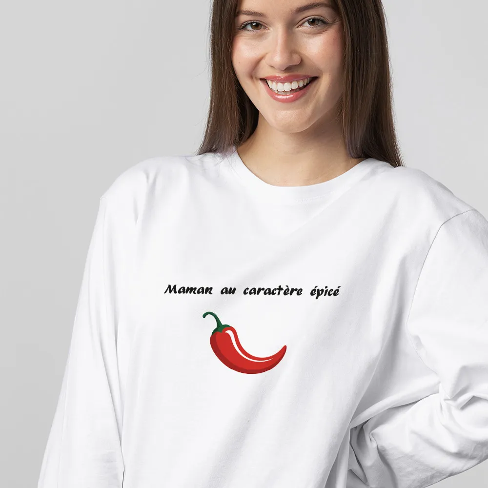 Sweat piment à Personnaliser