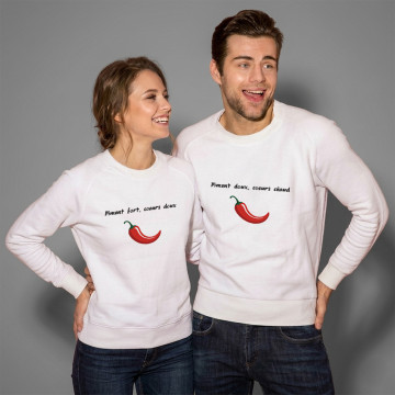 Sweat piment à Personnaliser