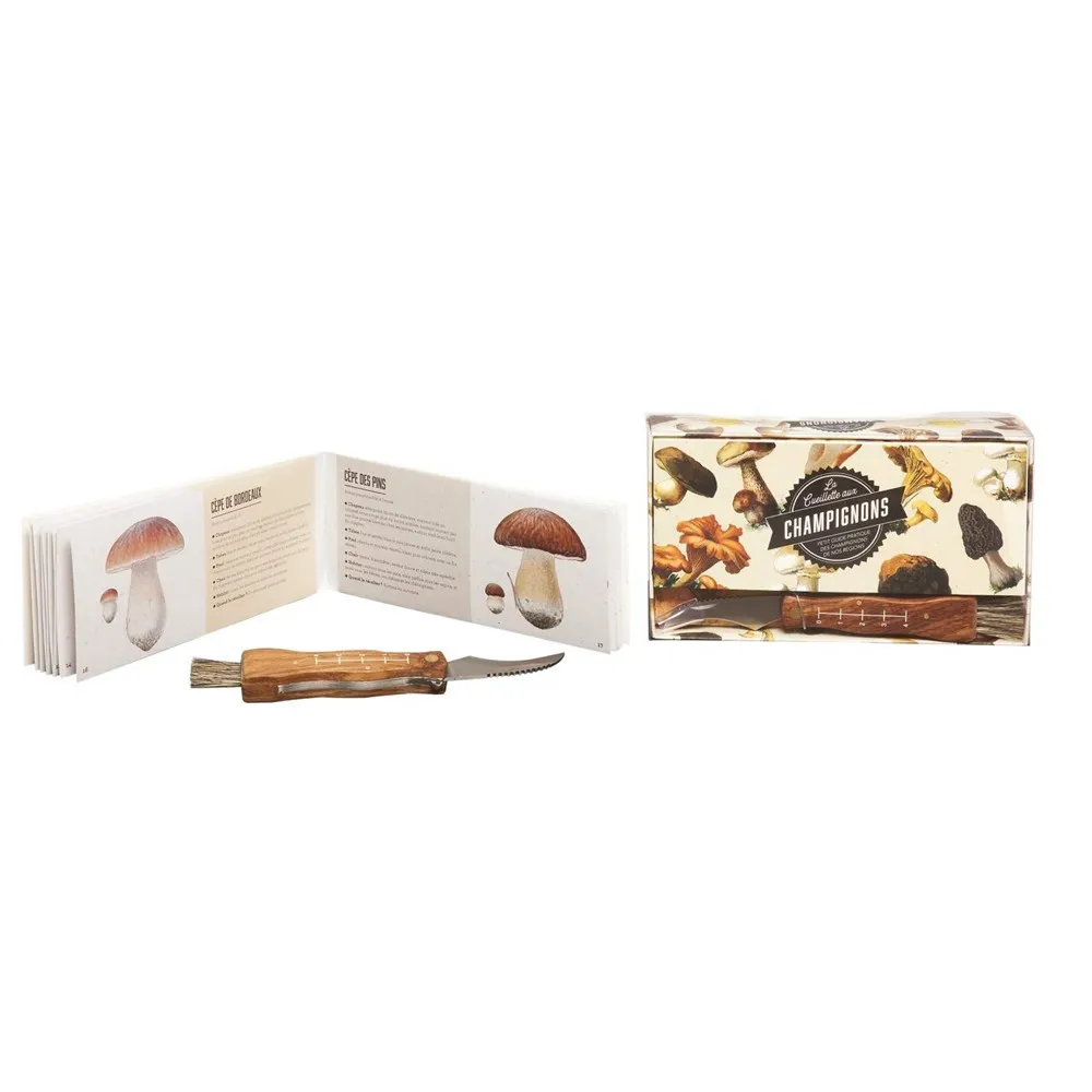 Coffret Cueillette de Champignons avec Couteau et Guide