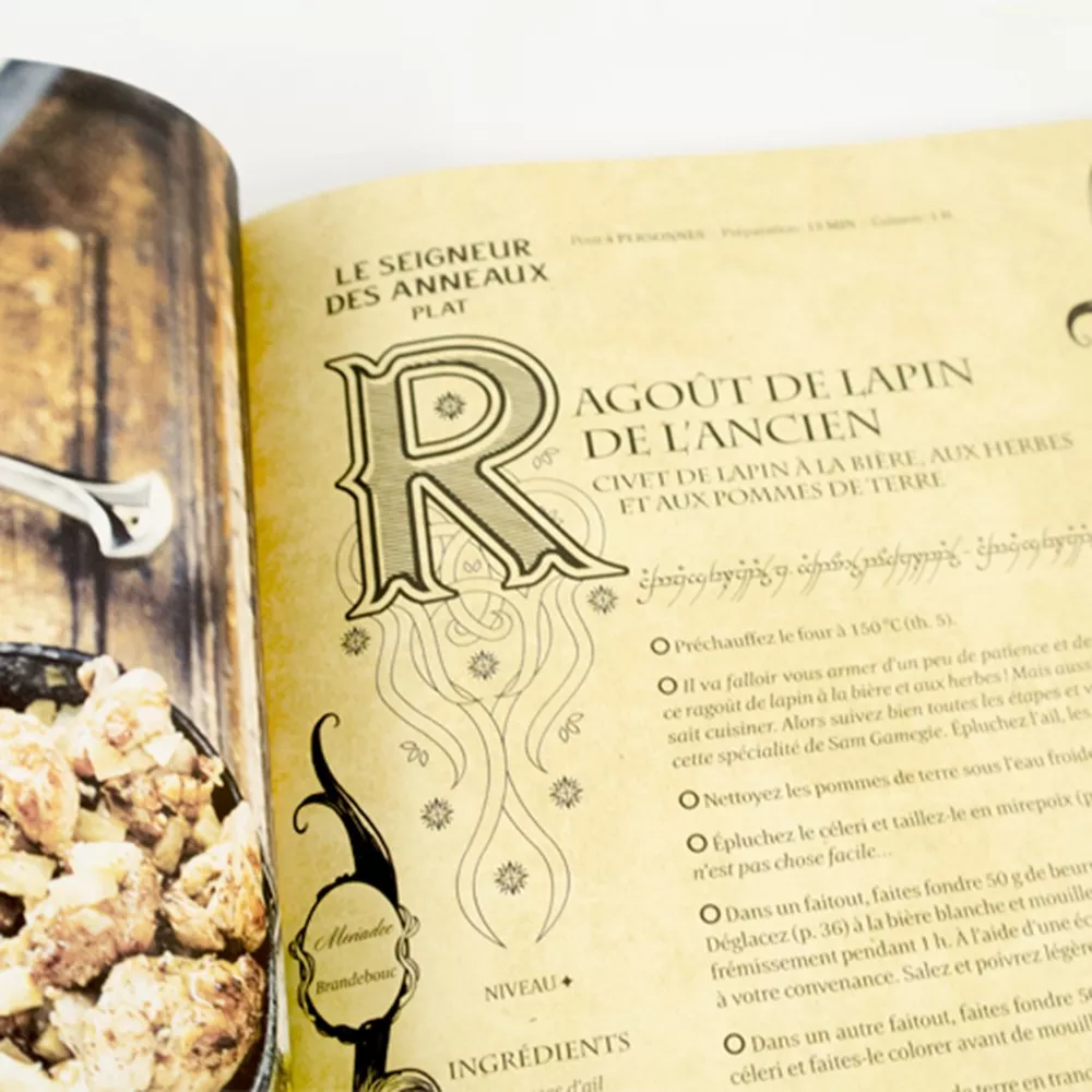 Livre de Recettes Gastronogeek Préparez les meilleurs plats