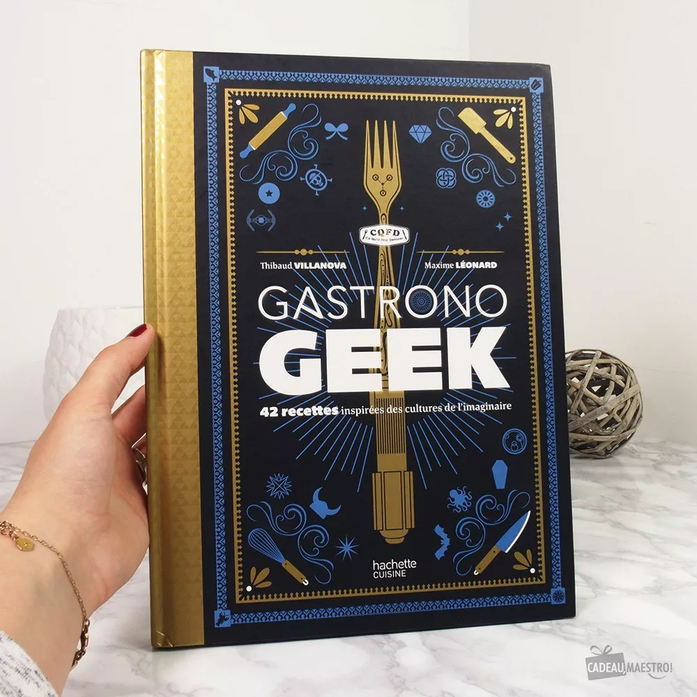 Livre de Recettes Gastronogeek Pour tous les geeks