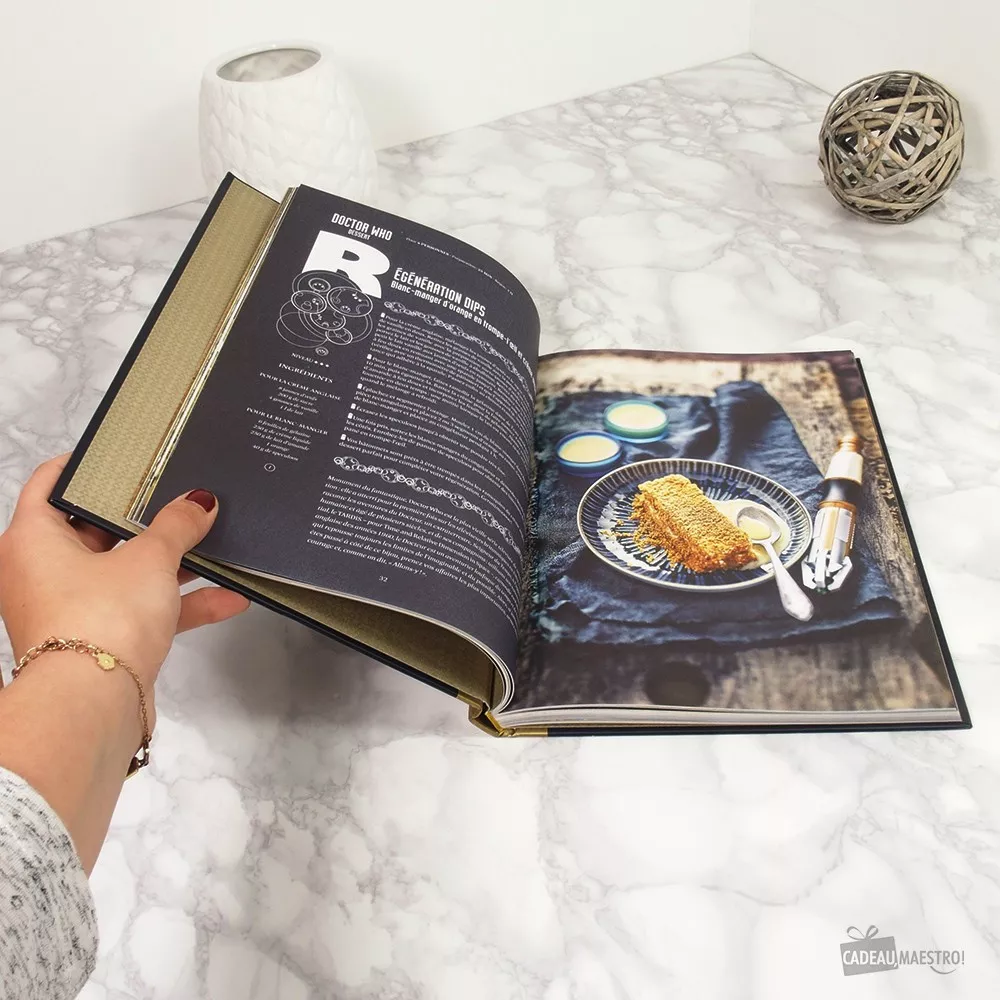 Livre de Recettes Gastronogeek 42 recettes de geek