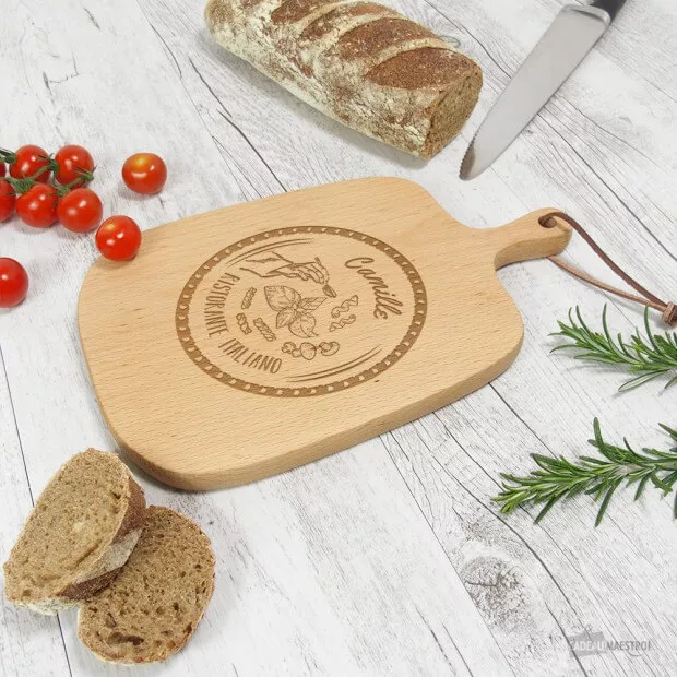 Planche à Découper Ristorante Italiano Famille à Personnaliser