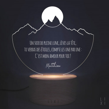 Lampe Lixi Moonlight à Personnaliser