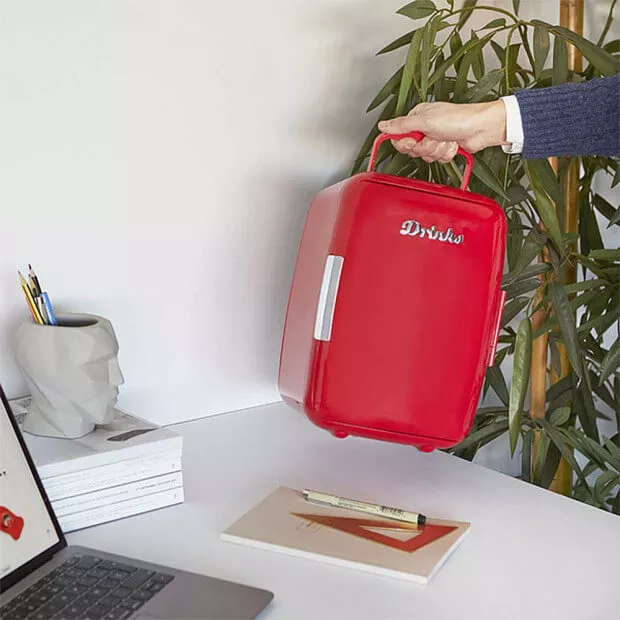 Frigo Mobile Drinks 220V-12V Modèle rouge
