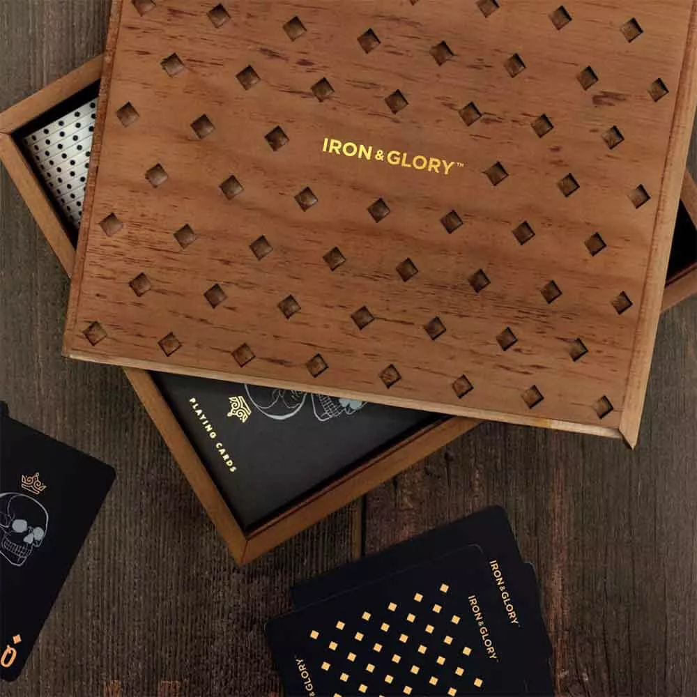 Set Poker Premium "Dead Man's Hand" Dans un magnifique coffret en bois 
