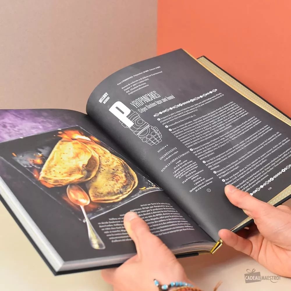 Livre de Recettes Gastronogeek Plats faits maison