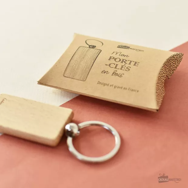 Porte-Clés Super Marraine à Personnaliser Packaging