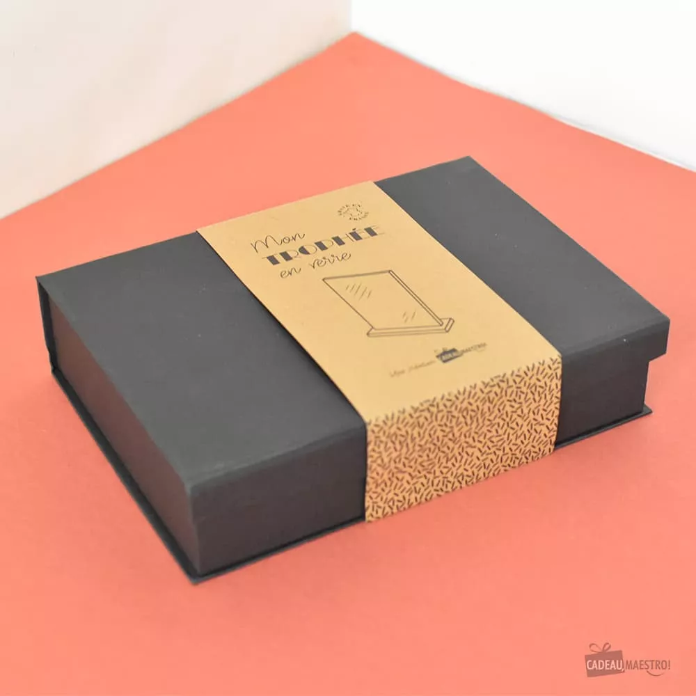 Trophée en Verre Rugby à Personnaliser cadeau rugbyman