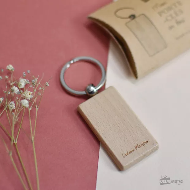 Porte-Clés Super Marraine à Personnaliser Verso du porte-clés