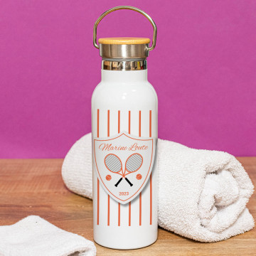 cadeau gourde tennis